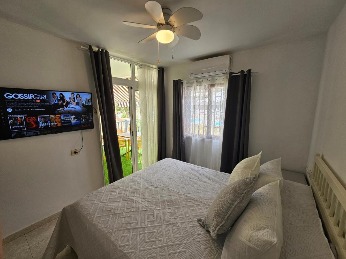 Fayser 108 Beachfront With Direct Pool Access From Terrace Arona  Bagian luar foto