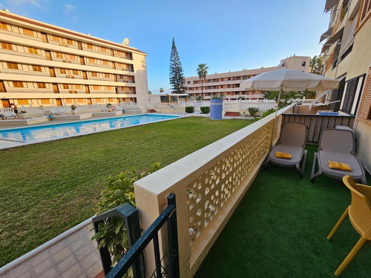 Fayser 108 Beachfront With Direct Pool Access From Terrace Arona  Bagian luar foto