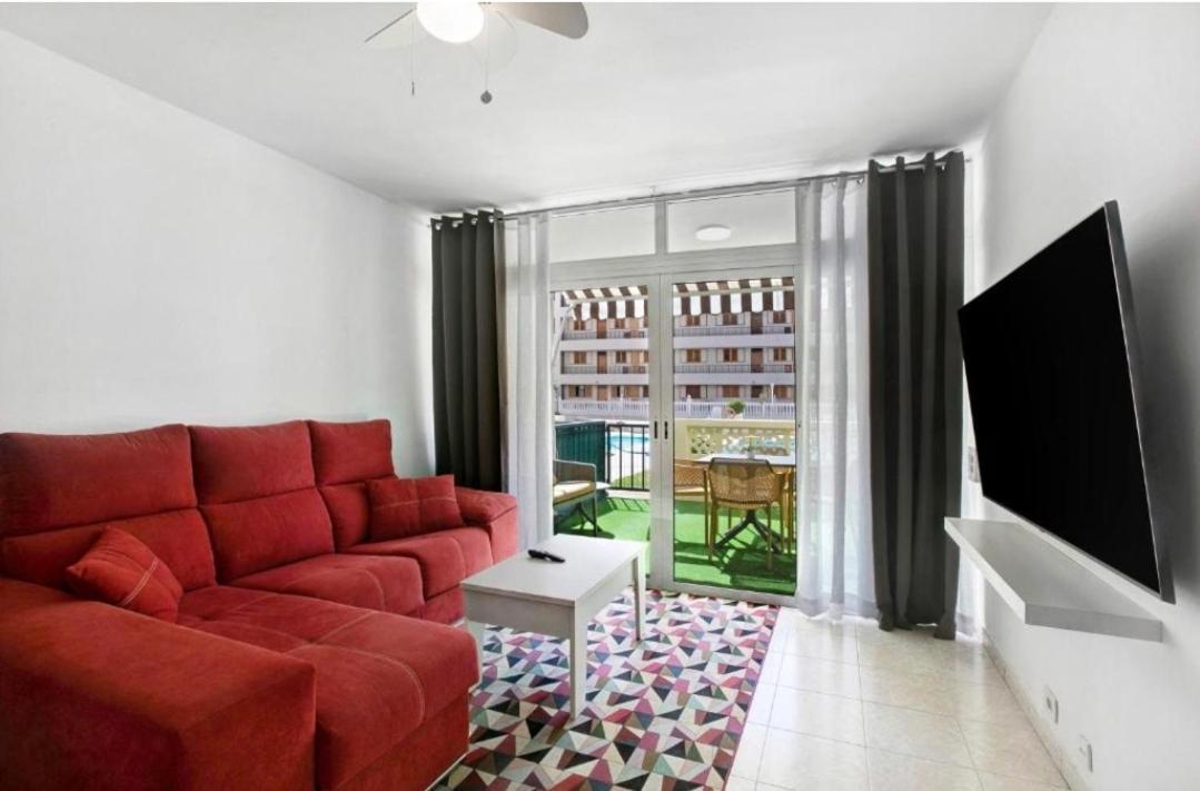 Fayser 108 Beachfront With Direct Pool Access From Terrace Arona  Bagian luar foto